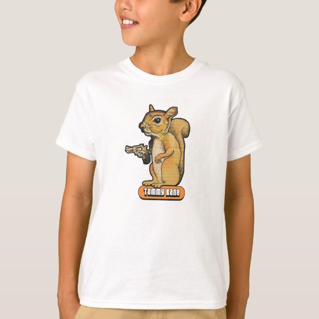 Barn Långärmad Kane T-Shirt (Framsida)