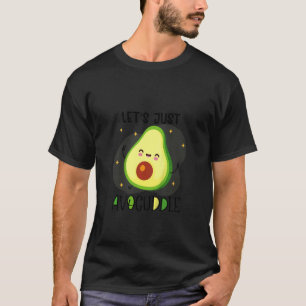 Barn Låt oss bara Avocuddle Cute Avocado Baby Show T Shirt