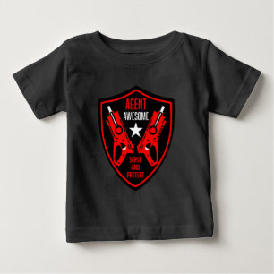 Barn Leksak Dart Gun Battle T Shirt