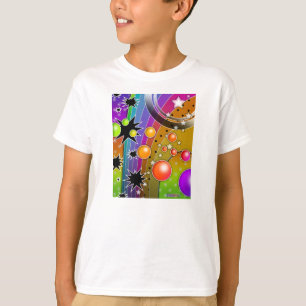 Barn Light T-shirts - STORBANG BLACK HÅL POP AR