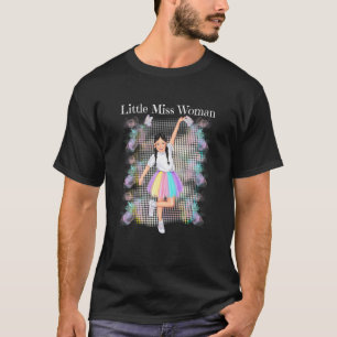 Barn, lilla miss Woman Internationell, kvinnodag H T Shirt