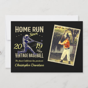 Barn Little League Baseball Birthday-inbjudan Inbjudningar