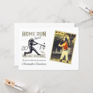 Barn Little League Baseball Birthday-inbjudan Inbjudningar