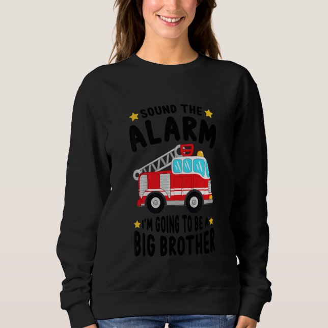 Barn Ljud larmet jag ska bli en storebror T Shirt (Framsida)