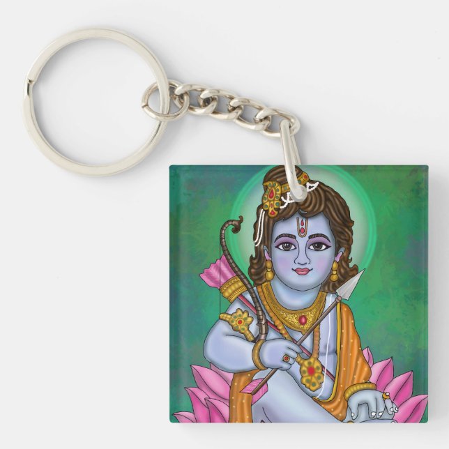 Barn Lord Rama Nyckelring (Framsidan)