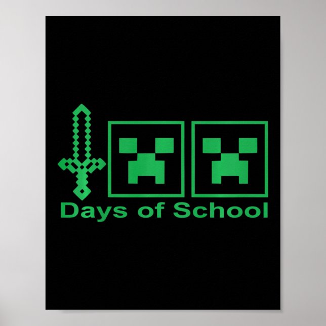 Barn Lycklig 100 dagar i för barn 1 Poster (Framsidan)