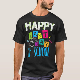 Barn Lycklig förra dagen, skolpojkar flickor T Shirt