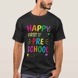 Barn Lycklig, första dagen för förskolelärare T Shirt