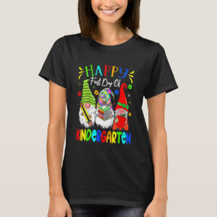 Barn Lycklig första dagen i Kindergarten Cute Gnom T Shirt