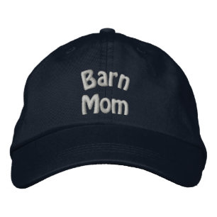 Barn Mamma Häst Broderad Keps