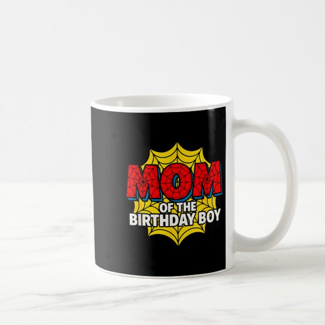 Barn Mamma Till Födelsedags Pojken Sder Tema Party Kaffemugg (Höger)