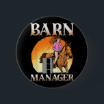 Barn Manager I Equestrian Pony Horse Fläkt Knapp<br><div class="desc">Barn Manager I Equestrian Pony Horse Fläkt</div>