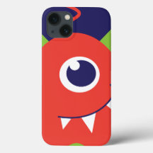 Barn med 1 ögonögon, orange med ipad-väska