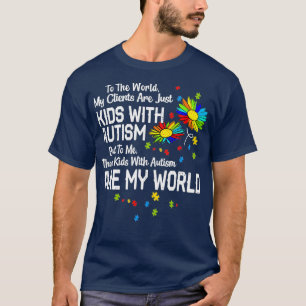 Barn med autism är min BCBA RBT ABA T Shirt