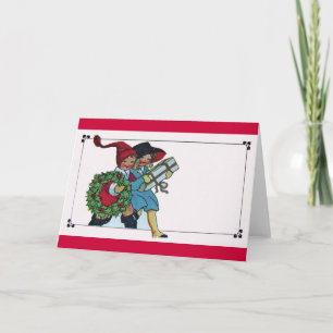 BARN MED CHRISTMAS GIFTS HELGKORT