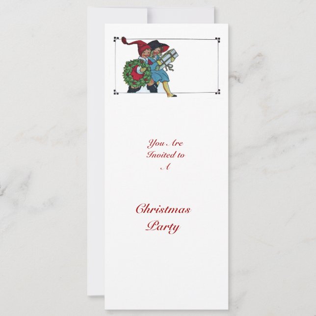 BARN MED CHRISTMAS GIFTS - INBJUDNINGAR (Framsida)
