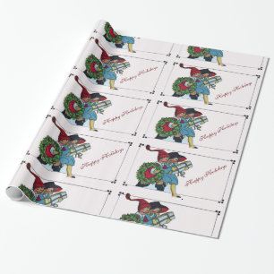 BARN MED CHRISTMAS GIFTS PRESENTPAPPER