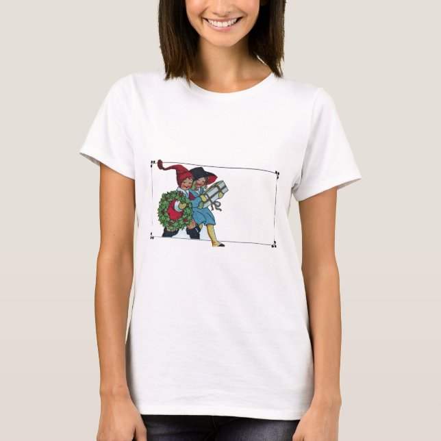 BARN MED CHRISTMAS GIFTS TEE SHIRT (Framsida)