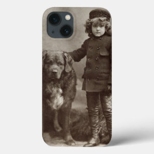 Barn med hunden, C1885