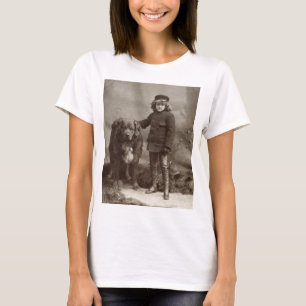 Barn med hunden, C1885 Tee