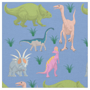 Barn med inosaur-färg baby-barndaghem tyg