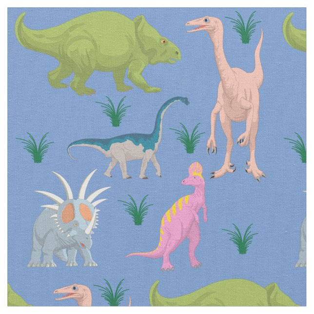 Barn med inosaur-färg baby-barndaghem tyg (Närbild)