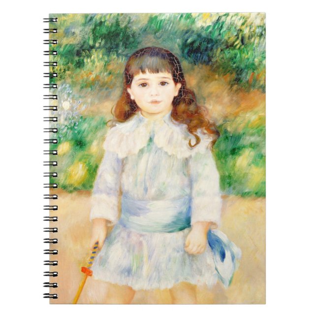 Barn med inpip Auguste Renoir Anteckningsbok (Framsidan)