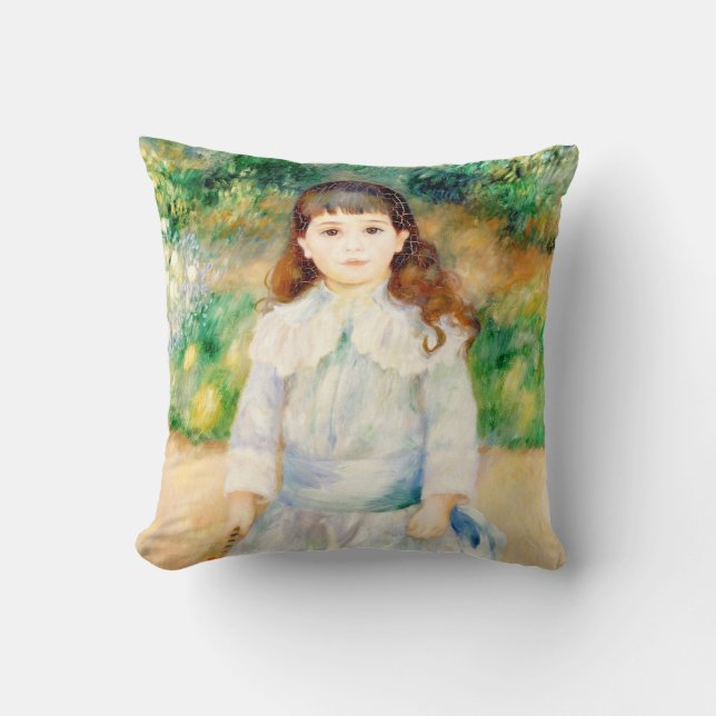 Barn med inpip Auguste Renoir Kudde (Framsida)
