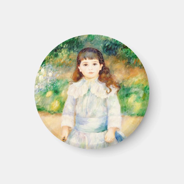Barn med inpip Auguste Renoir Magnet (Framsidan)