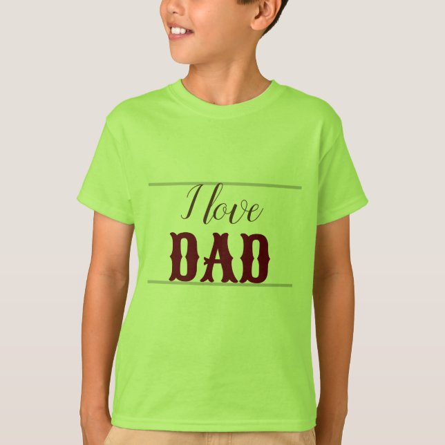 Barn med kalk Mörk T Shirt (Framsida)