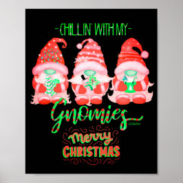 BARN MED MIN GNOMIES Lustiga julklappar Poster