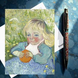 Barn med Orange Vincent Van Gogh Vykort