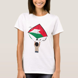 Barn med Palestina Kite - Frihet och hopp T Shirt