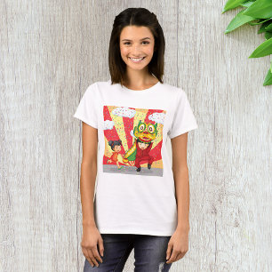 Barn med Roligt Womens T-Shirt