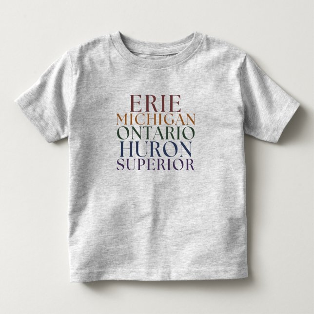 Barn Michigan Great Lakes State Tee (Framsida)