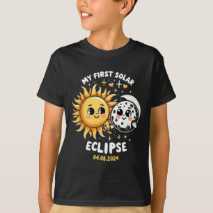 Barn min första solära Eclipse Småbarn Boys Girls T Shirt