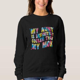 Barn Min moster är coolare än min mamma tjej barn T Shirt