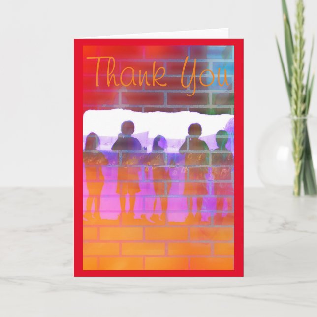 Barn Minska tackkort (Framsida)