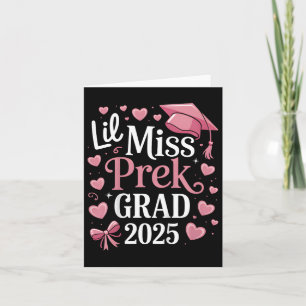 Barn Miss Pre-k Grad 2025 Preschool Girls P Kort