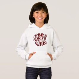 Barn Motiverande Typografi T Shirt