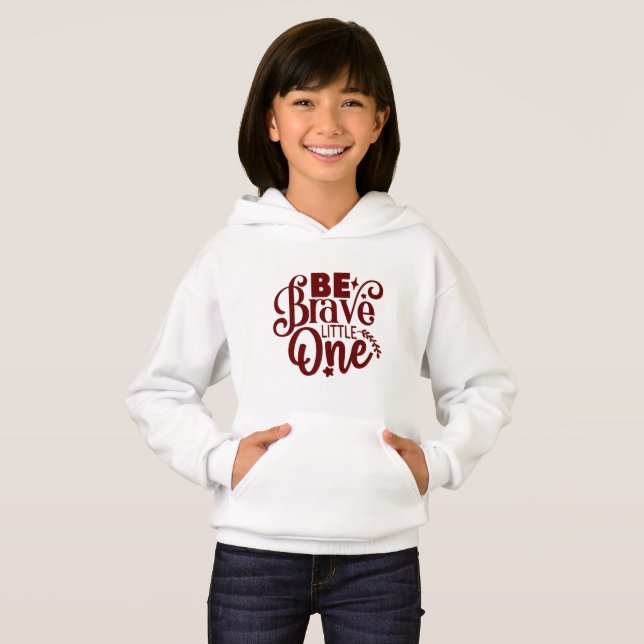 Barn Motiverande Typografi T Shirt (Hel framsida)