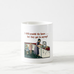 Barn-motståndskraftigt hus kaffemugg