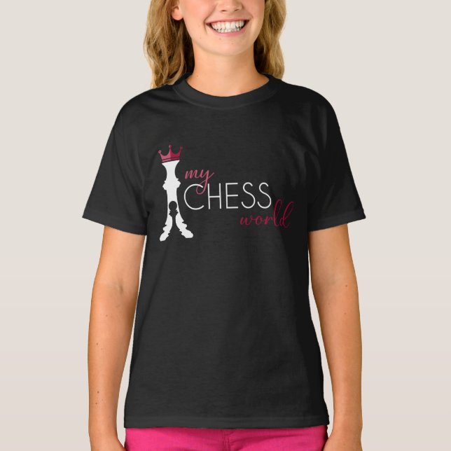 Barn My Chess World T-shirt (Framsida)