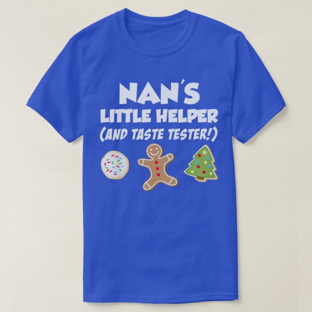 Barn Nans lilla julklapp T. T Shirt (Design framsida)