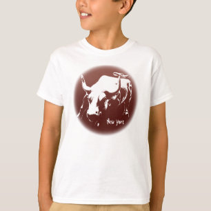 Barn New York Shirt NYC Bull Souvenir Shirt Tee Shirt