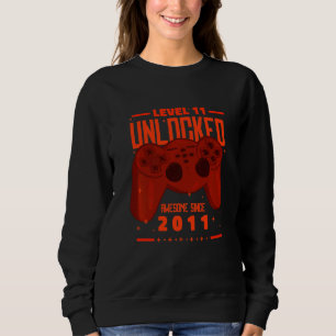 Barn Nivå 11 Upplåst Fantastisk Sedan 2011 Spelare T Shirt