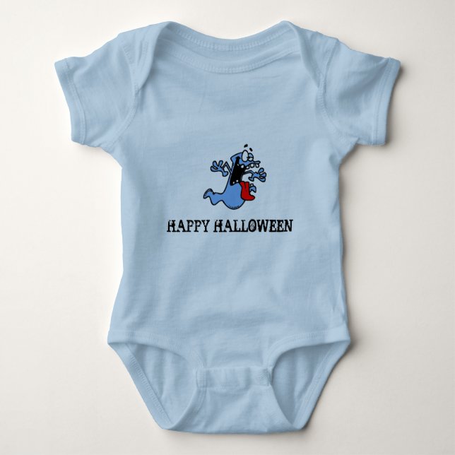 BARN OCH INFANT TOP HAPPY HALLOWEEN T-SHIRT (Framsida)