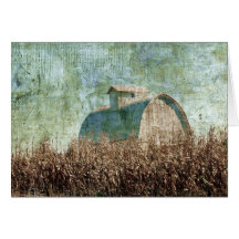 Barn och Maj Fält nära skördetiden