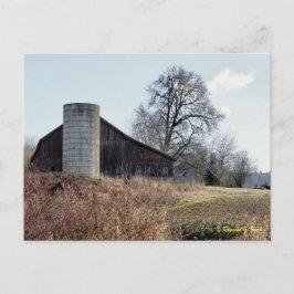 Barn och Silo - vykort