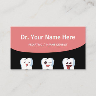 Barn och ungdomar: Barn, dentst Kids Doktor Funny Visitkort